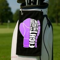 Her Fight is My Fight Lupus Awareness Golf Towel thumb 2