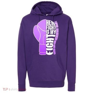 Her Fight is My Fight Lupus Awareness Hoodie