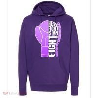 Her Fight is My Fight Lupus Awareness Hoodie thumb 0