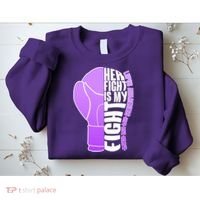 Her Fight is My Fight Lupus Awareness Sweatshirt thumb 2