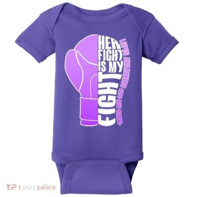 Her Fight is My Fight Lupus Awareness Baby Bodysuit