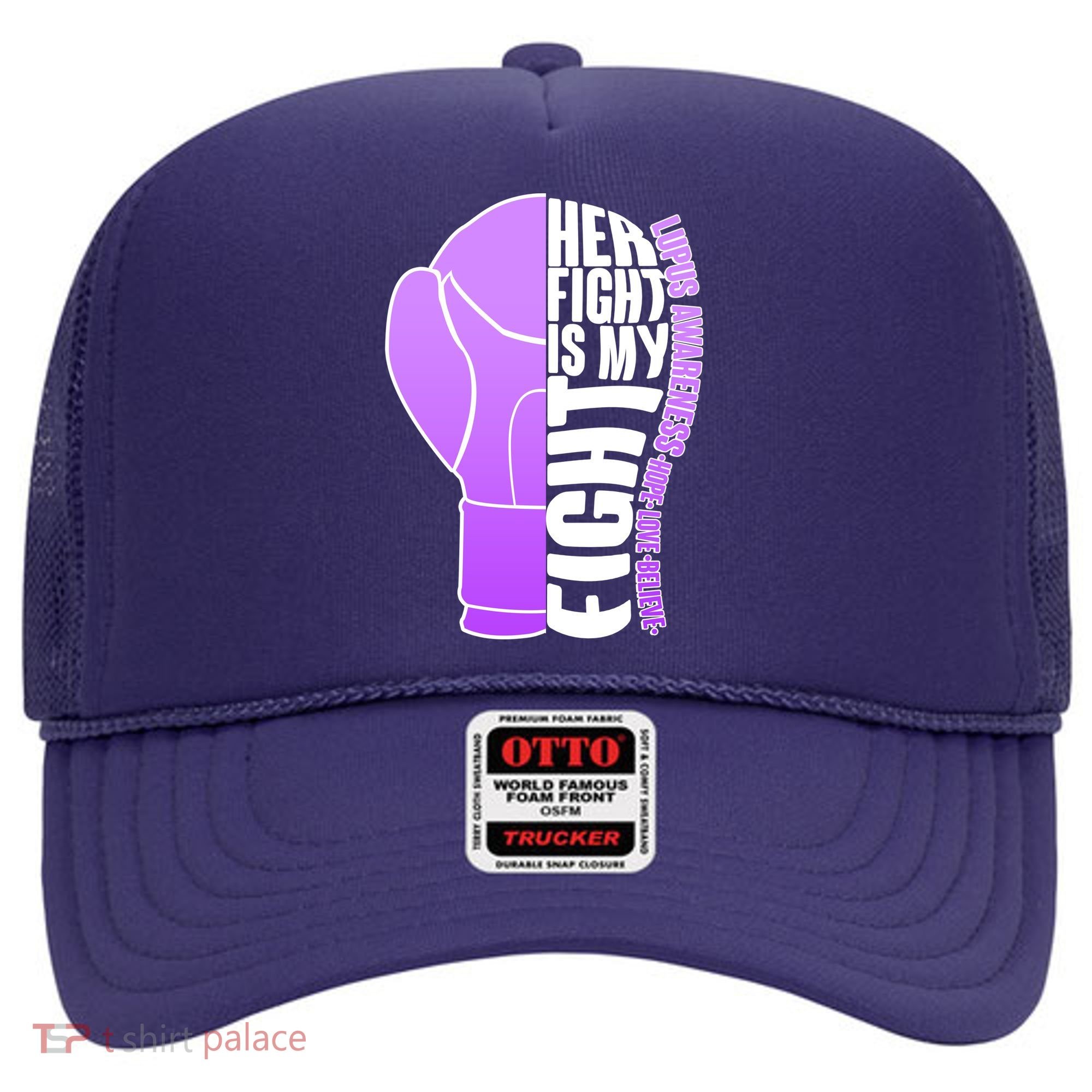 Her Fight is My Fight Lupus Awareness Hat