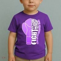 Her Fight is My Fight Lupus Awareness Toddler T-Shirt thumb 2