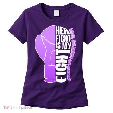 Her Fight is My Fight Lupus Awareness Women's T-Shirt