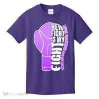 Her Fight is My Fight Lupus Awareness Kids T-Shirt thumb 0