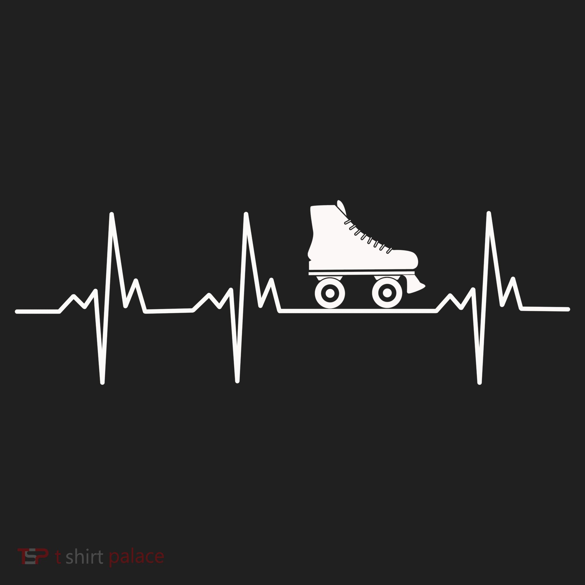 Heartbeat Ecg Roller Skates Roller Skating Inline Skating Gift Women's Sweatshirt