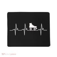 Heartbeat Ecg Roller Skates Roller Skating Inline Skating Gift Mousepad thumb 0