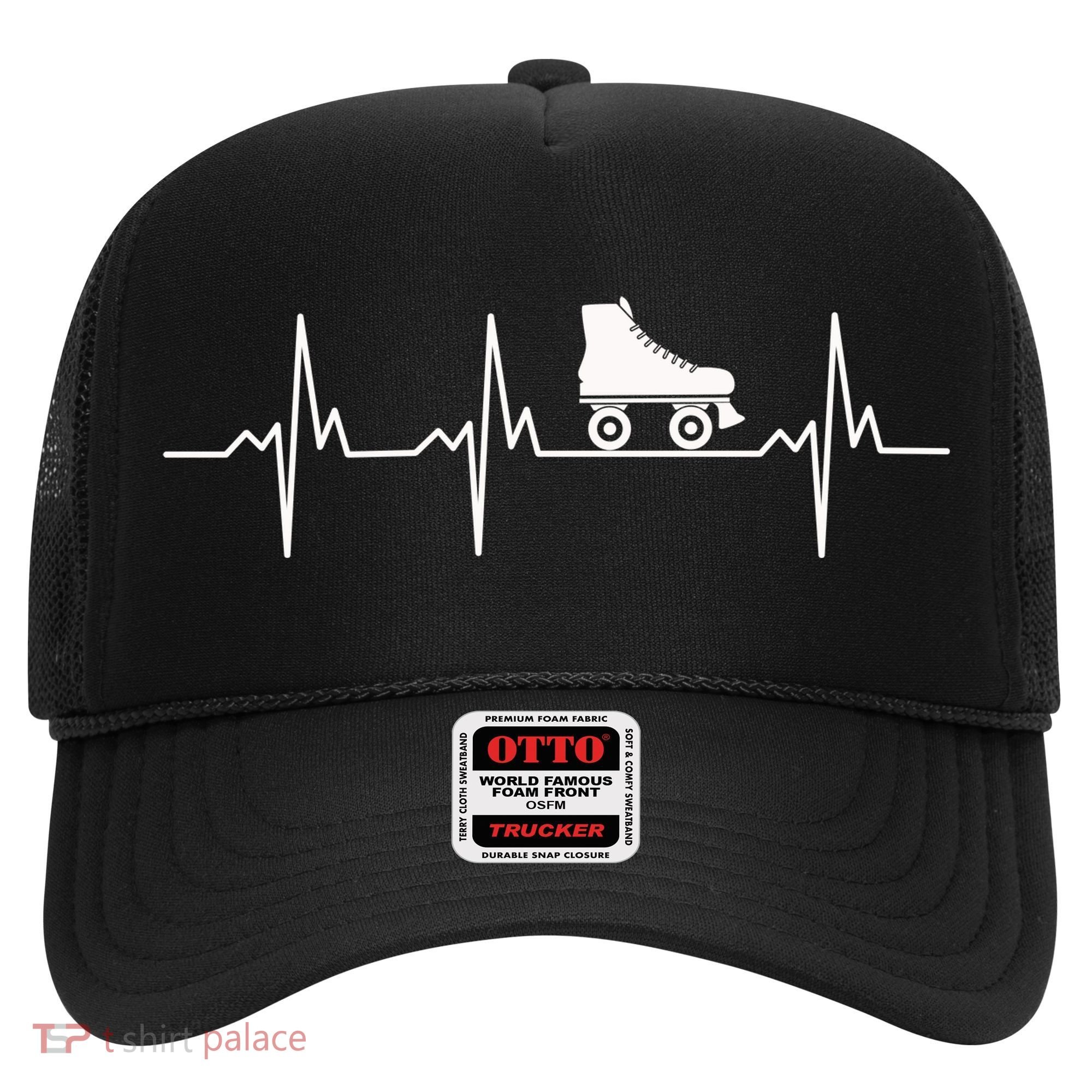 Heartbeat Ecg Roller Skates Roller Skating Inline Skating Gift Hat