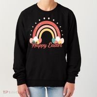 Happy Easter Rainbow Holiday Women's Sweatshirt thumb 0