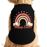 Happy Easter Rainbow Holiday Doggie Tank thumb 0