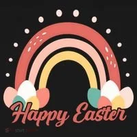 Happy Easter Rainbow Holiday Bucket Hat thumb 4