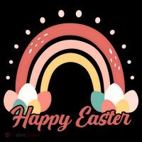 Happy Easter Rainbow Holiday Coffee Mug thumb 5
