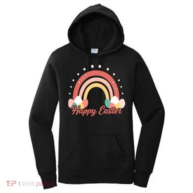 Happy Easter Rainbow Holiday Women's Hoodie