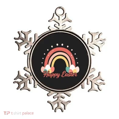 Happy Easter Rainbow Holiday Ornament