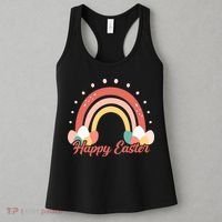 Happy Easter Rainbow Holiday Women's Tank Top thumb 3