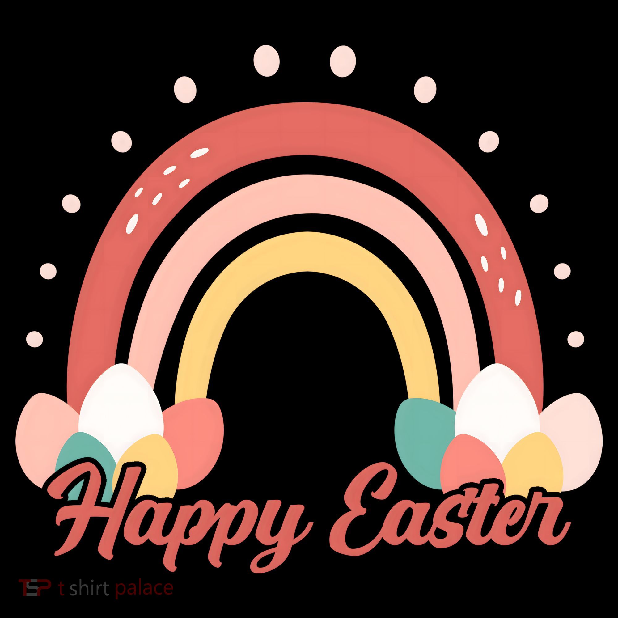 Happy Easter Rainbow Holiday Women's Tank Top