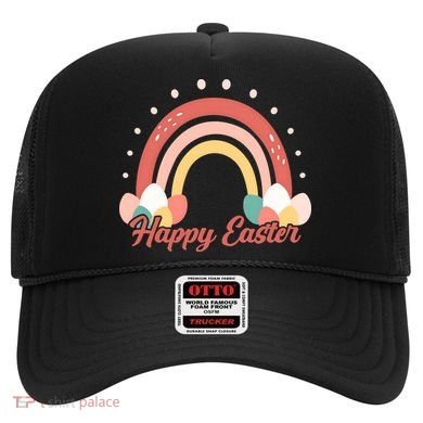 Happy Easter Rainbow Holiday Hat