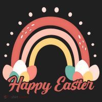 Happy Easter Rainbow Holiday Hat thumb 2