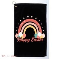 Happy Easter Rainbow Holiday Golf Towel thumb 0