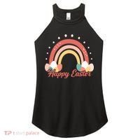 Happy Easter Rainbow Holiday Women's Perfect Tri Rocker Tank thumb 0
