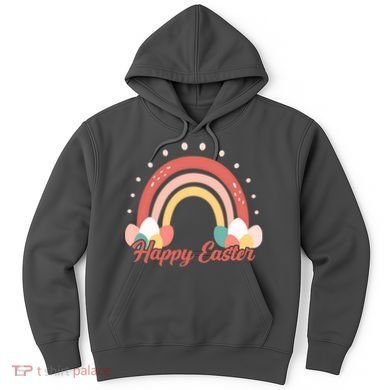 Happy Easter Rainbow Holiday Hoodie