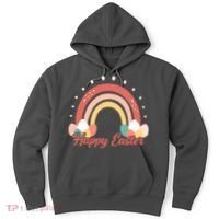 Happy Easter Rainbow Holiday Hoodie thumb 0