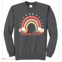 Happy Easter Rainbow Holiday Sweatshirt thumb 0
