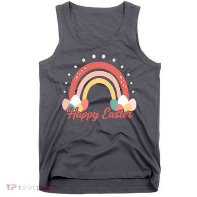 Happy Easter Rainbow Holiday Tank Top