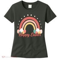 Happy Easter Rainbow Holiday Women's T-Shirt thumb 0