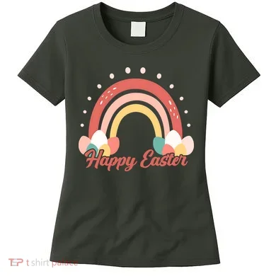 Happy Easter Rainbow Holiday Women's T-Shirt