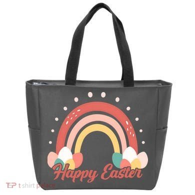 Happy Easter Rainbow Holiday Bag