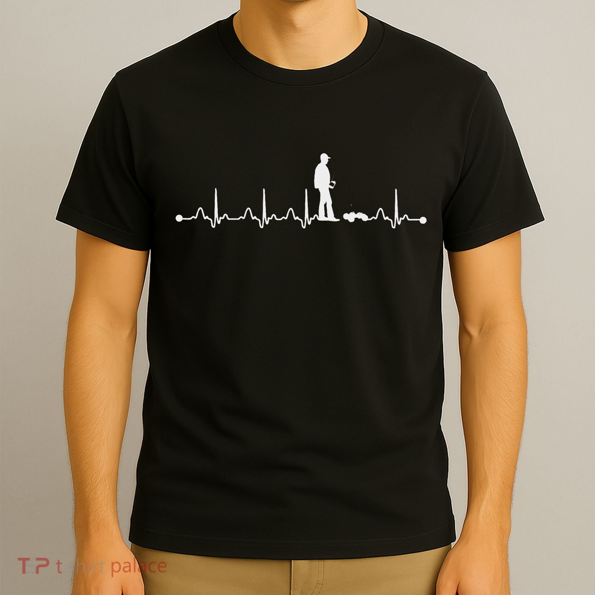 Heartbeat Ekg Rc Car Heartbeat Love Gift T-Shirt