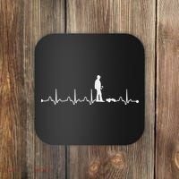 Heartbeat Ekg Rc Car Heartbeat Love Gift Coaster thumb 0