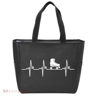 Heartbeat Ecg Roller Skates Roller Skating Inline Skating Gift Tote Bag