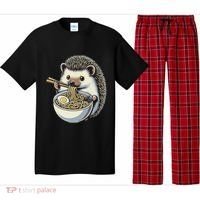 Hedgehog Eating Ramen Japanese Noodles Soup Pajama Set thumb 0