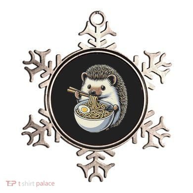 Hedgehog Eating Ramen Japanese Noodles Soup Ornament