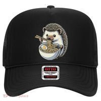 Hedgehog Eating Ramen Japanese Noodles Soup Hat thumb 0