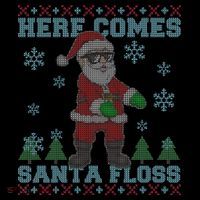 Here Comes Santa Floss Cool Ugly Christmas Coffee Mug thumb 5