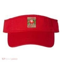 Here Comes Santa Floss Ugly Christmas Sweater Visor thumb 0