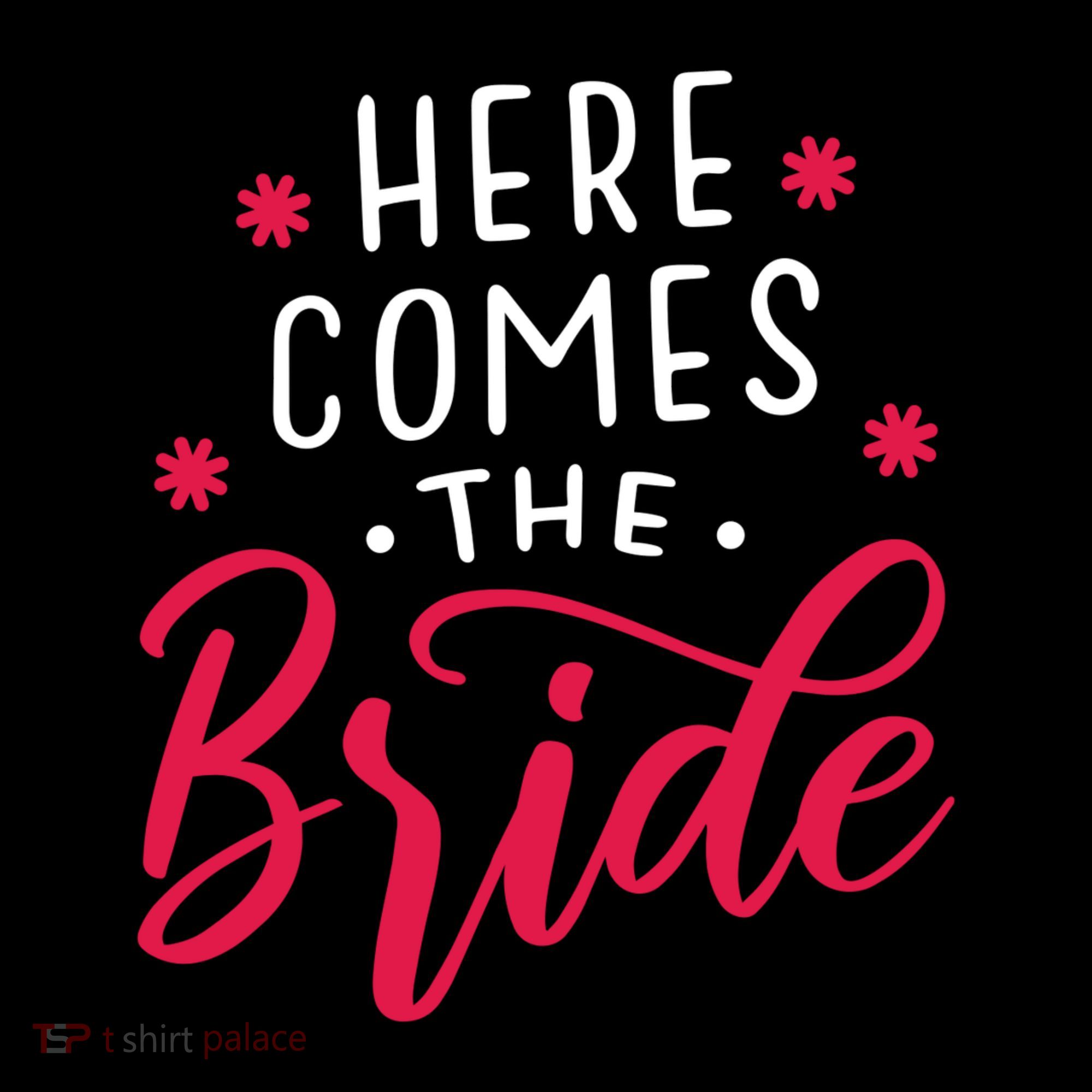 Here Comes The Bride Toddler Hoodie