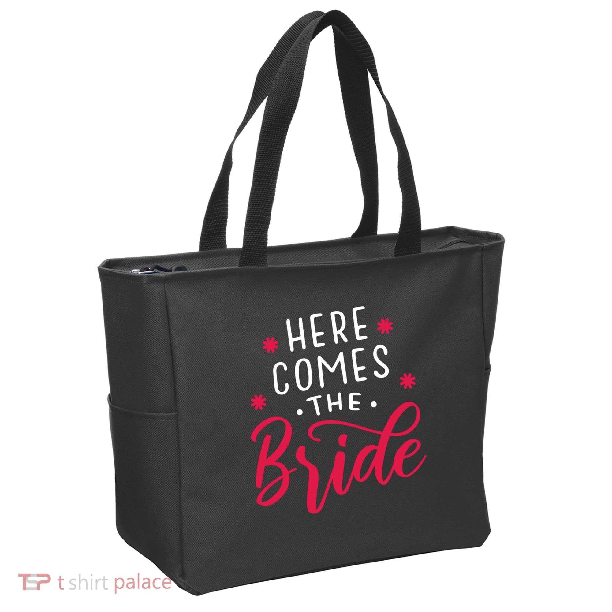 Here Comes The Bride Tote Bag