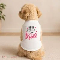 Here Comes The Bride Doggie Tank thumb 2
