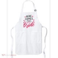 Here Comes The Bride Apron thumb 0