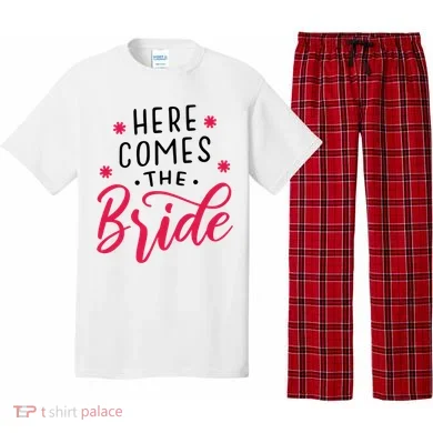 Here Comes The Bride Pajama Set