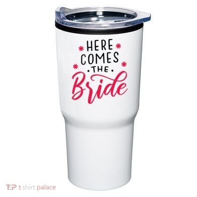 Here Comes The Bride Tumbler