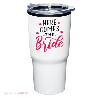 Here Comes The Bride Tumbler
