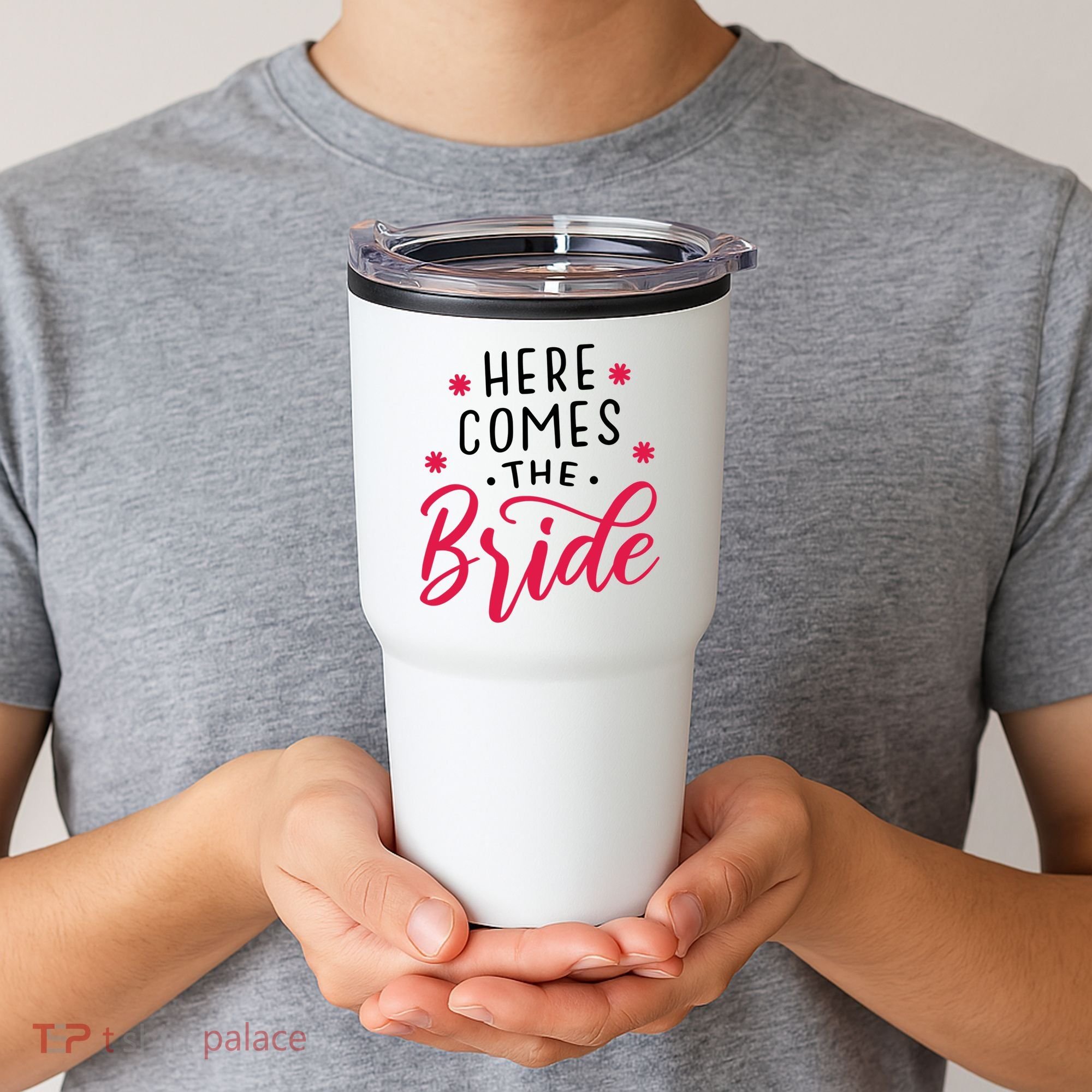 Here Comes The Bride Tumbler
