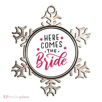 Here Comes The Bride Ornament