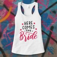 Here Comes The Bride Women's Tank Top thumb 3