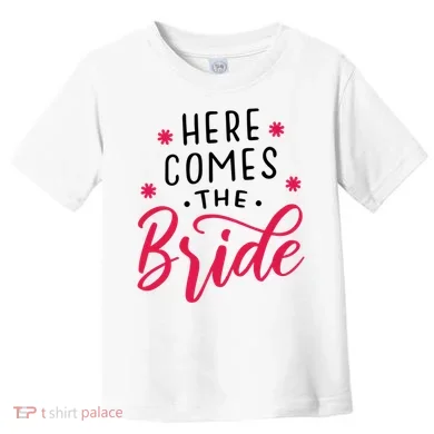 Here Comes The Bride Toddler T-Shirt